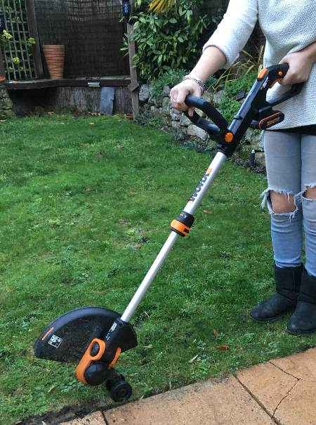 best battery powered lawn edger with blade